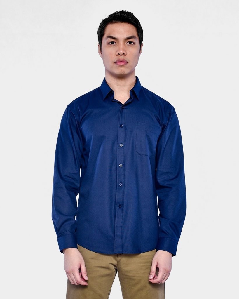 mens navy blue shirts uk